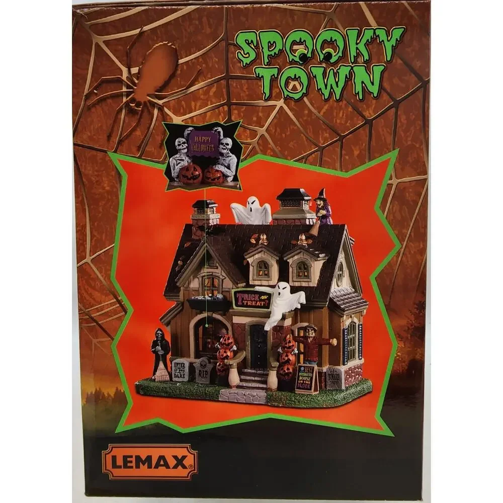 Lemax Spooky Town SPOOKY WINNER #95455 Best Decorated House New